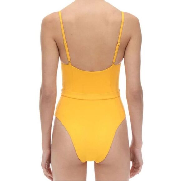 Onia Danielle One Piece Belted Swimsuit - Picture 2 of 12